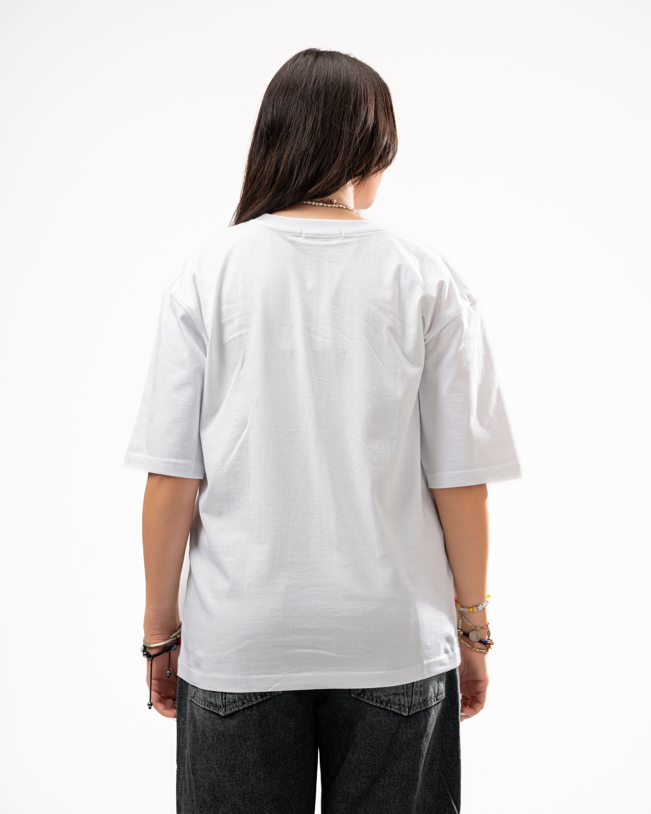 WHITE FLOWER T-SHIRT