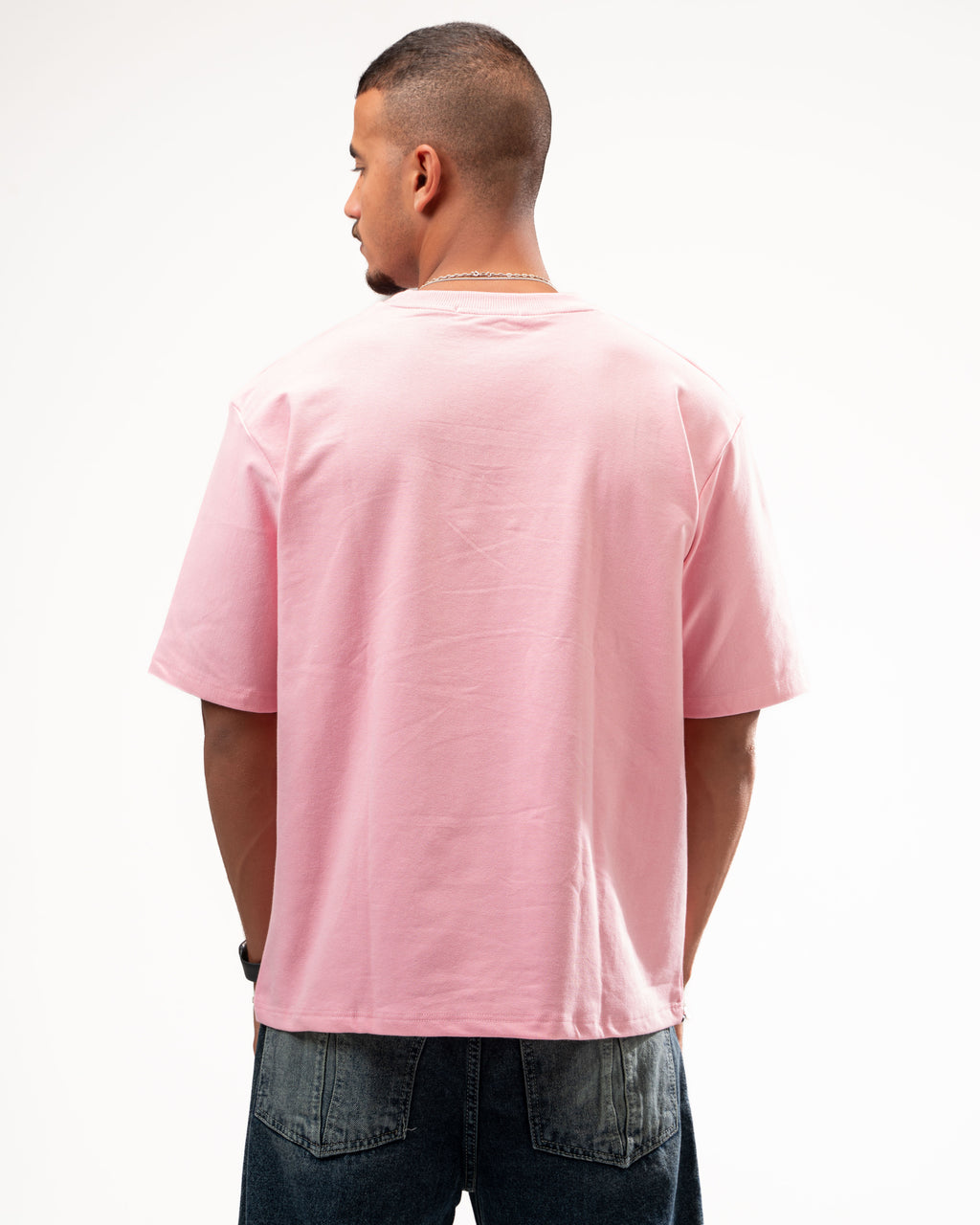 BABY PINK MRJN BASIC TEE