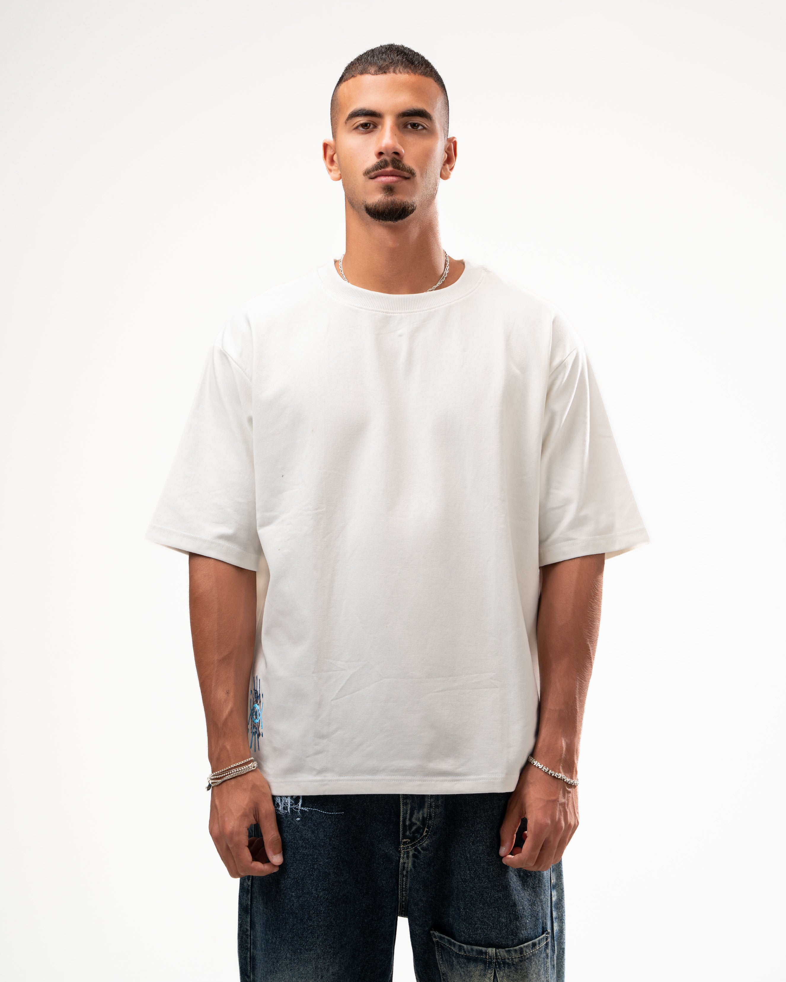 WHITE EYE BASIC TEE