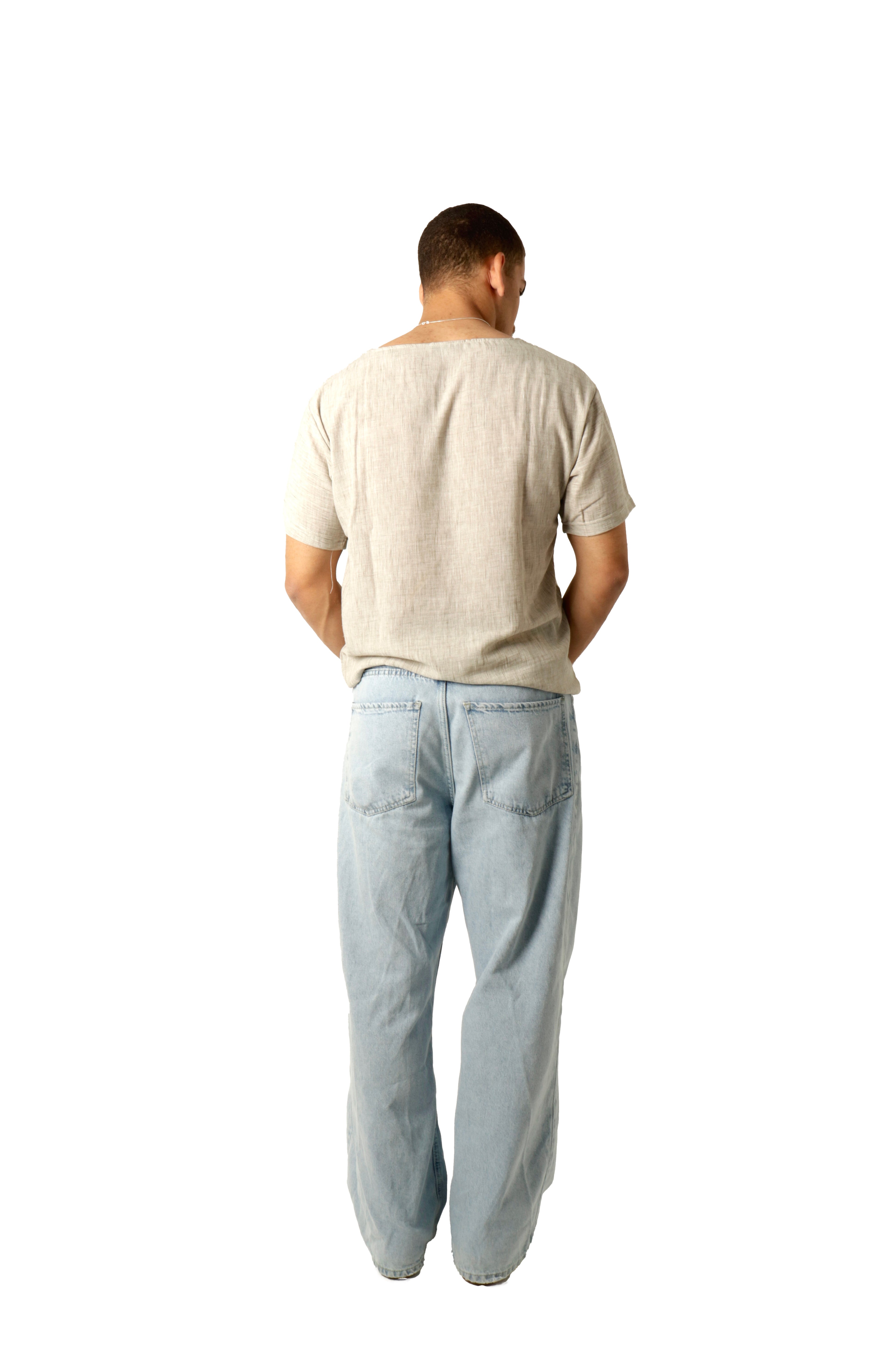 Mint Dust Linen Tshirt