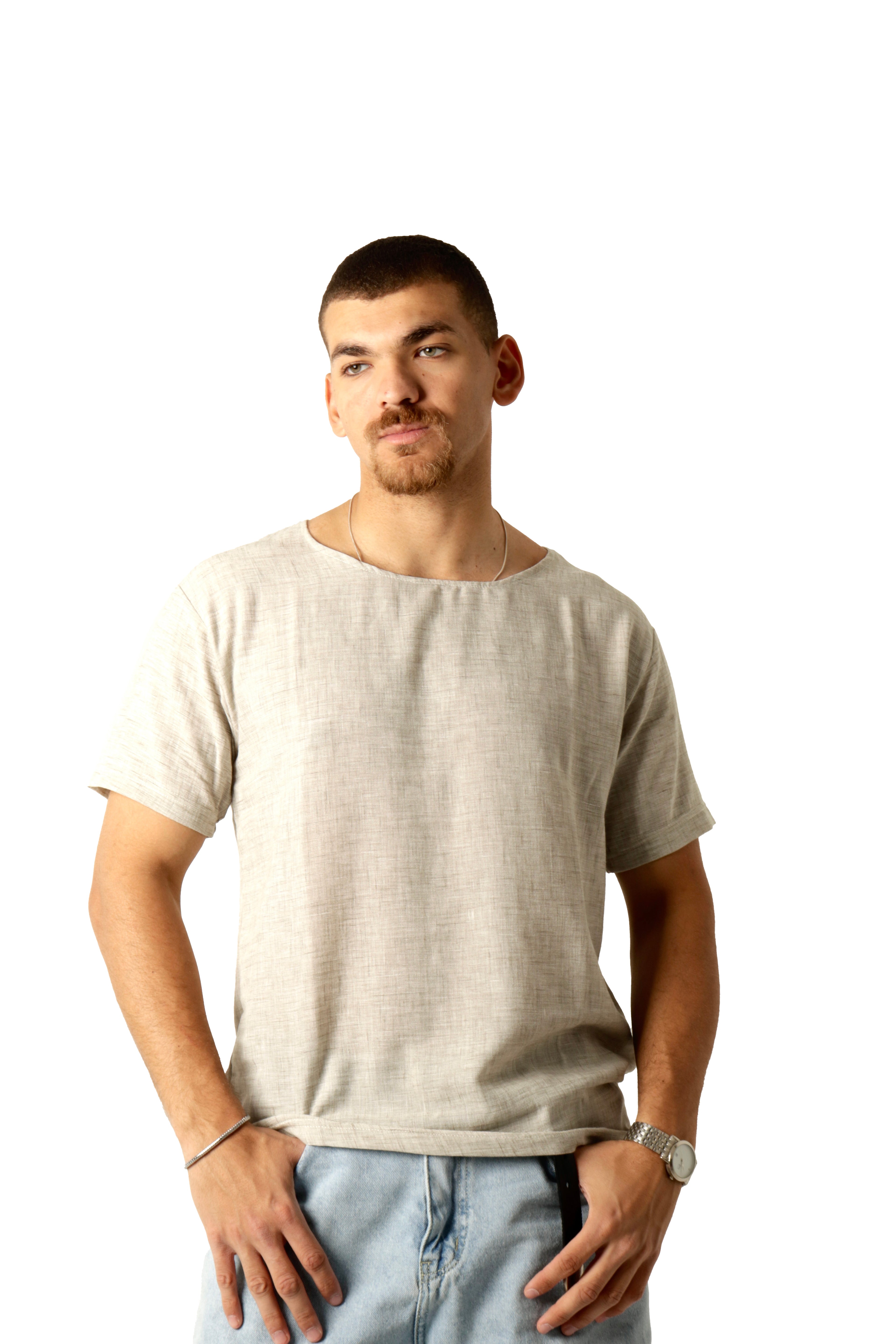 Mint Dust Linen Tshirt