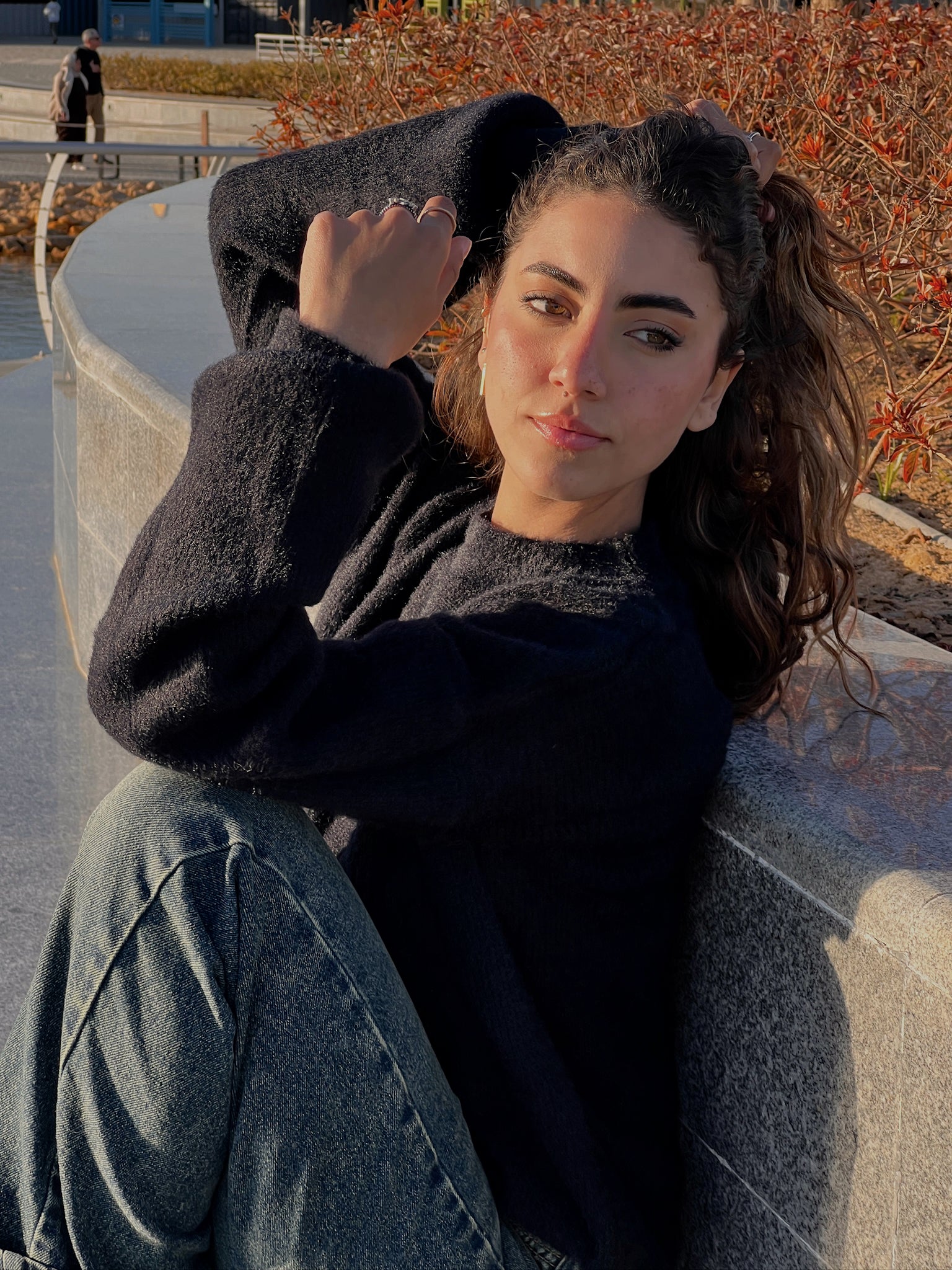 Mohair Black Sweater