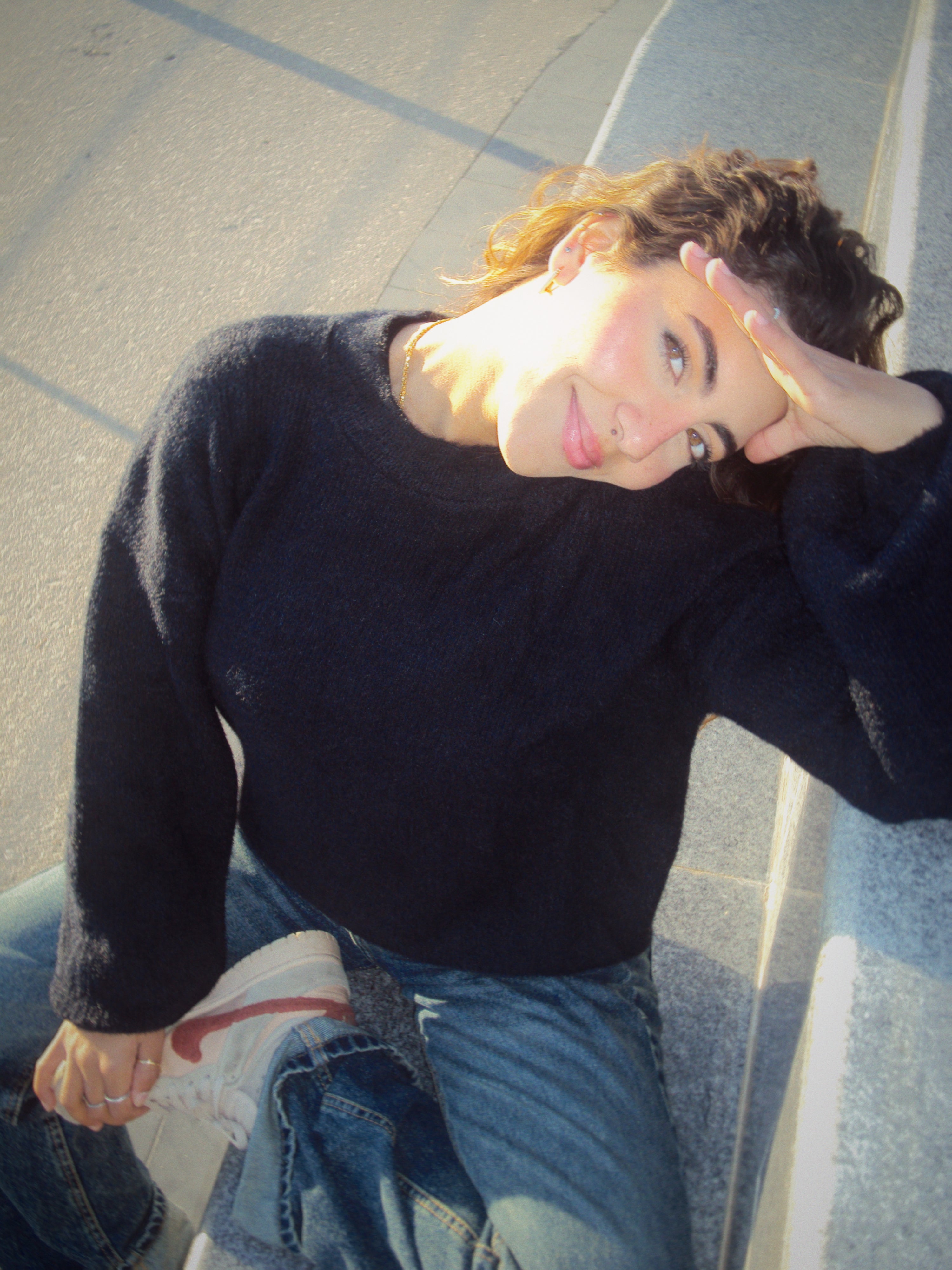 Mohair Black Sweater