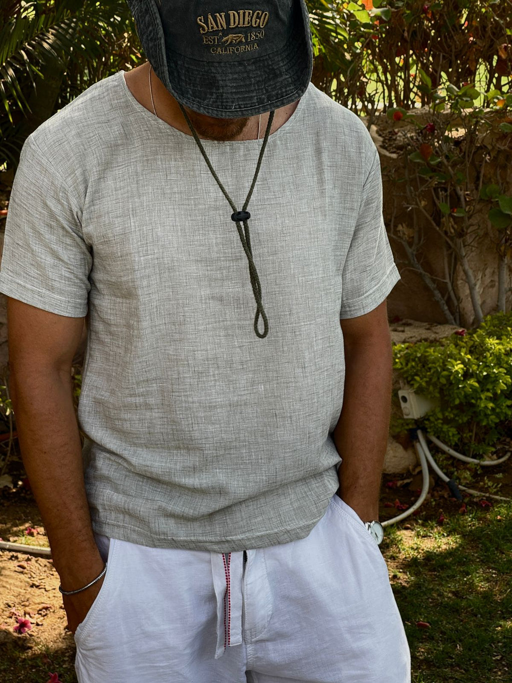 Mint Dust Linen Tshirt